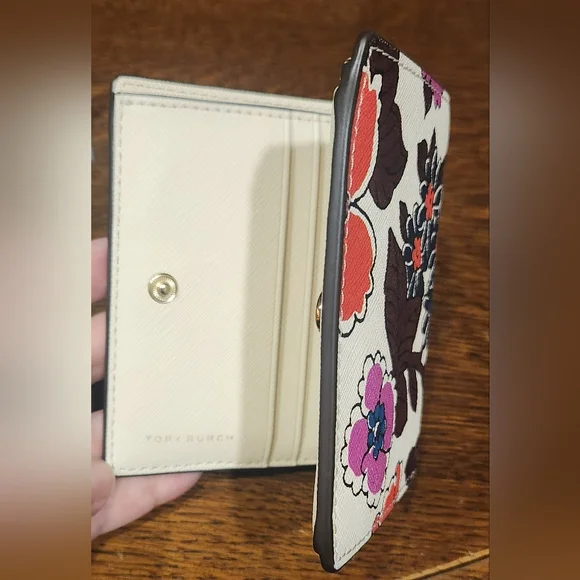 Tory Burch Wallet With Floral Design - Picture 9 of 10